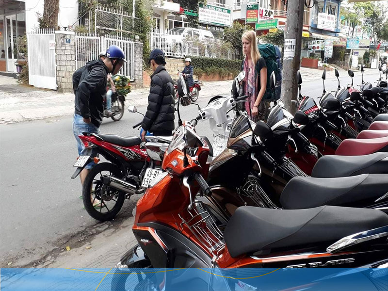 Thuê xe máy ở Quảng Ngãi Phong Hiền 